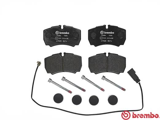 A.B.S. P 24 084 BREMBO Bremsbelagsatz, Scheibenbremse